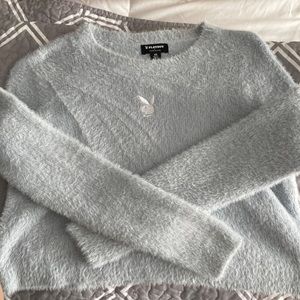 Playboy long sleeve crop top